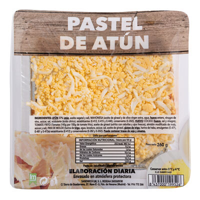 Pastel de at&uacute;n LM 260g