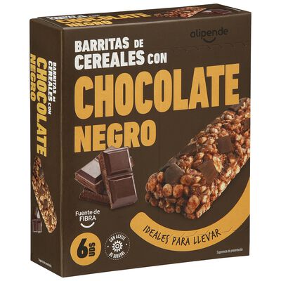 Barritas de cereales Alipende 6u chocolate