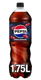 Refresco de cola zero azúcar con sabor cherry Pepsi 1,75l