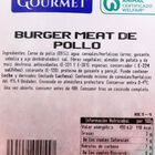 Hamburguesa de pollo gourmet pack 4 de 80g