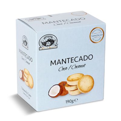 Mantecado de coco Flor de Antequera 190g