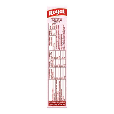 Gelatina de fresa Royal 114g