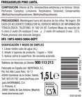 Friegasuelos Lanta 1,5l pino
