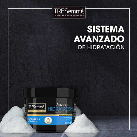 Mascarilla capilar hidratante Tresemmé 440ml cabellos secos o dañados