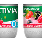 Bífidus Activia desnatado 0% materia grasa pack 4 sabor frutas silvestres