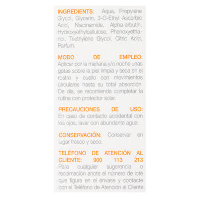 S&eacute;rum facial Bodyplus 30ml vitamina c+b3
