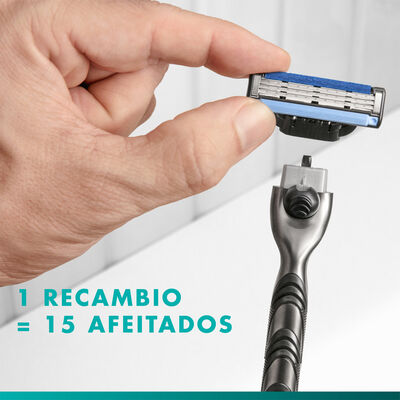 M&aacute;quina afeitar gillette mach3 con recambio Gillette