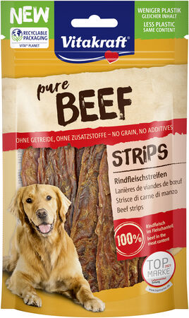 Snack de carne para perro esterilizado Vitakraft 80g 
