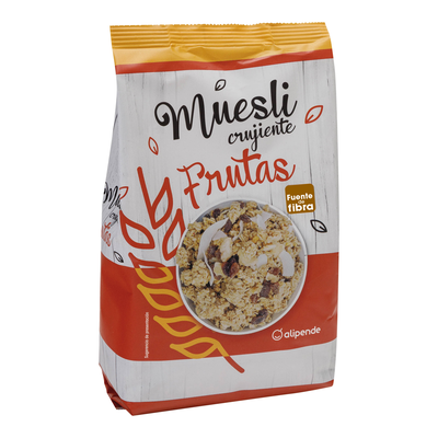 Muesli crujiente Alipende 500g con frutas