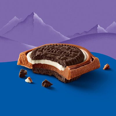 Chocolate con leche Milka sandwich 92g con oreo
