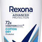 Desodorante en Roll-On 72h Rexona 50ml Cotton Dry