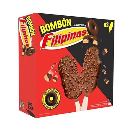 Helado Filipinos negros 3 uds