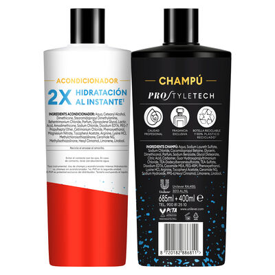Champú tresemmé 685ml Kératina+acondicionador 400ml