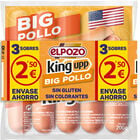 Salchicha Big pollo ElPozo pack 3 x 200g