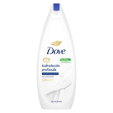 Gel de ducha Dove 600 ml hidratación profunda