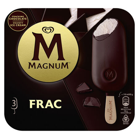 Helado bombón Magnum 330ml 3 uds frac