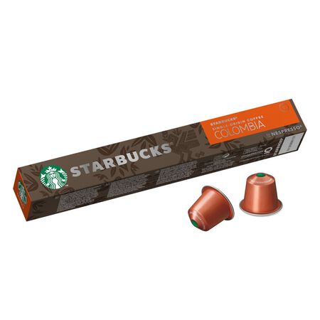 Café colombia intensidad 7 Starbucks 10 cápsulas