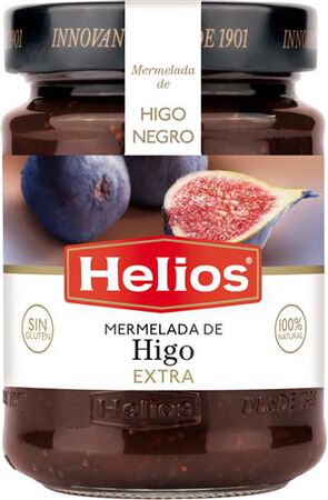 Mermelada Helios 340g higo negro categoría extra