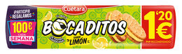 Bocaditos sabor limón Cuétara 150 gr