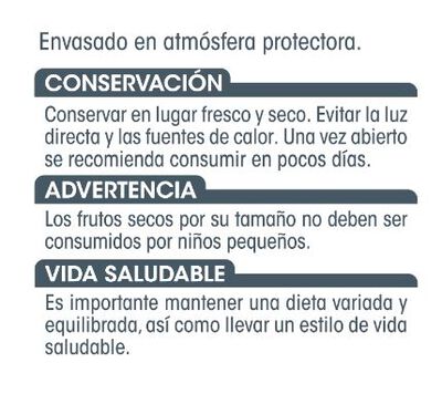 Almendra cruda Alipende 125g estándar