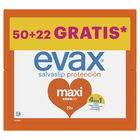 Salvaslip maxi evax 50+22 unidades