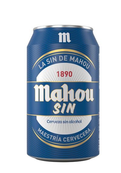 Cerveza sin alcohol Mahou lata 33cl
