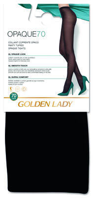 Panty Opac 70D Golden Lady Nero T-M