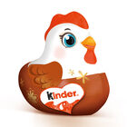 Chocolatina con leche y cacao gallina Kinder 138g
