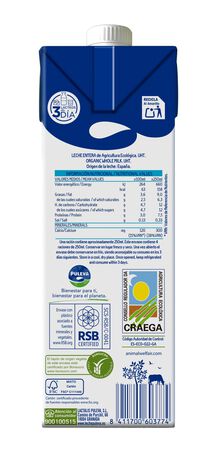 Leche eco Puleva 1l entera
