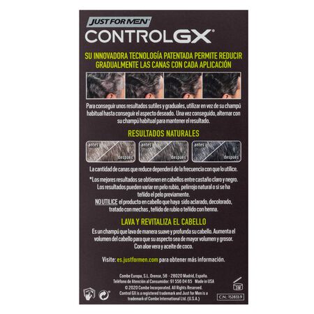 Champú control gx 118ml reductor de canas para cualquier tono