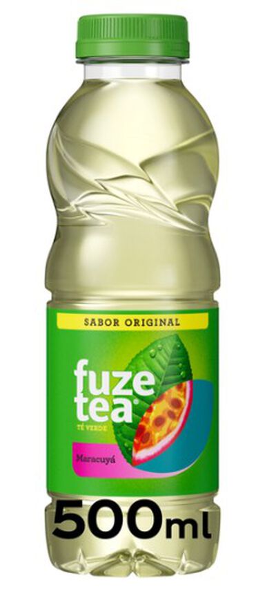 Refresco de té verde sabor maracuyá Fuze Tea 500ml