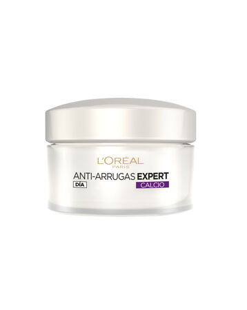 Crema facial de d&iacute;a L'Or&eacute;al 50ml expert 55 + calcio antiarrugas densificadora