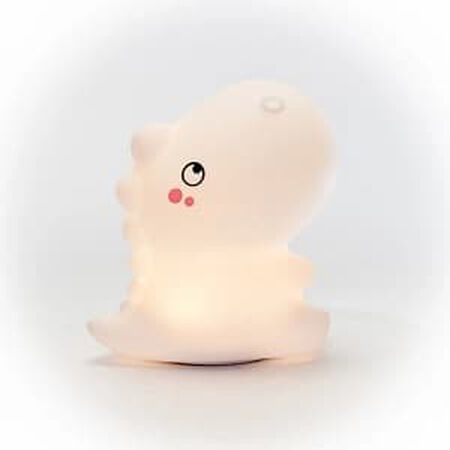 Muñeco silicona con luz Gio Dino