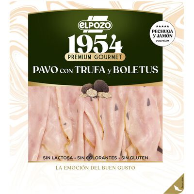 Pavo con trufa y boletus ElPozo 120g