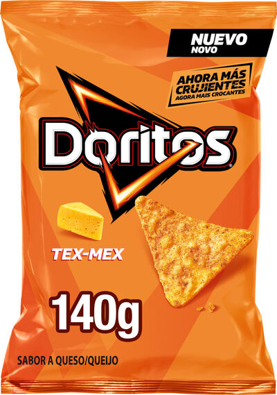 Snacks de maíz Doritos Tex-Mex 140g