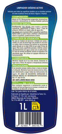 Limpiador Lanta 1l oxigeno activo
