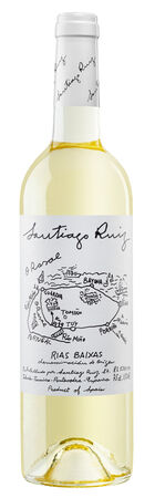 Vino blanco DO Rias Baixas Santiago Ruiz joven botella 75 cl