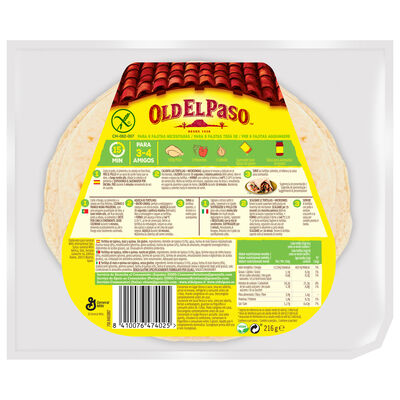 Tortilla Sin Gluten de Old El Paso 6unid
