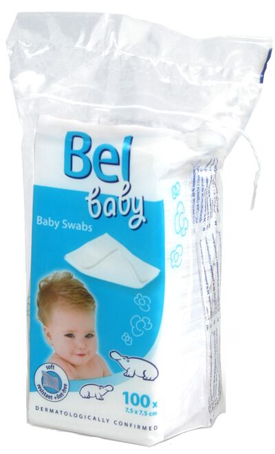Gasas higi&eacute;nicas Bel 100 uds baby