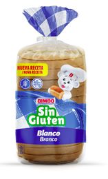 Pan de molde sin gluten blanco Bimbo 375g