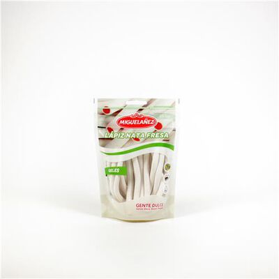 Golosinas Miguel&aacute;&ntilde;ez 165g l&aacute;pices de nata y fresa