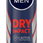 Desodorante en spray Nivea men 200ml dry impact antitranspirante