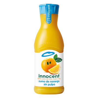 Zumo de naranja sin pulpa refrigerado 90cl
