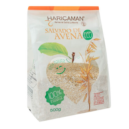 Salvado de avena ecológico Haricaman 500g