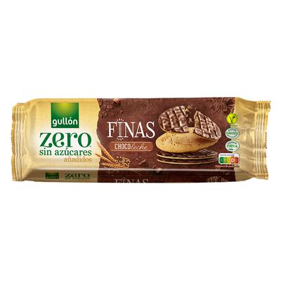 Galleta fina zero chocoleche Gull&oacute;n 150g