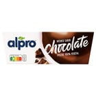 Postre de soja Alpro pack 4 chocolate intenso