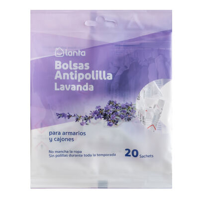 Antipolilla bolsa Lanta 20 uds lavanda