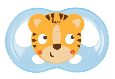 Chupete de silicona Tigex pack 2 desde 18 hasta 36 meses