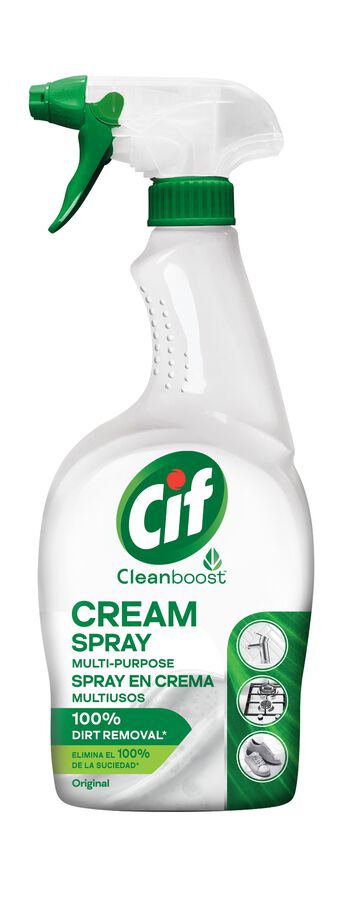 Limpiador spray crema Cif 650 ml Multiusos