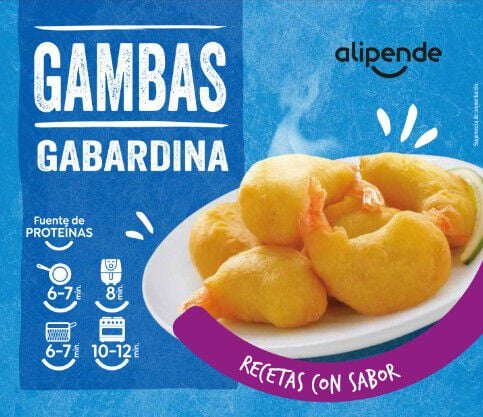 Gambas gabardina Alipende 330g